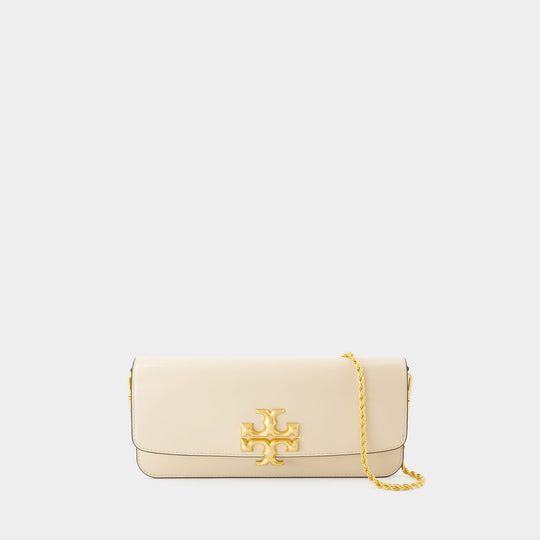 Sac à bandoulière Eleanor Clutch - Tory Burch - Cuir - Beige