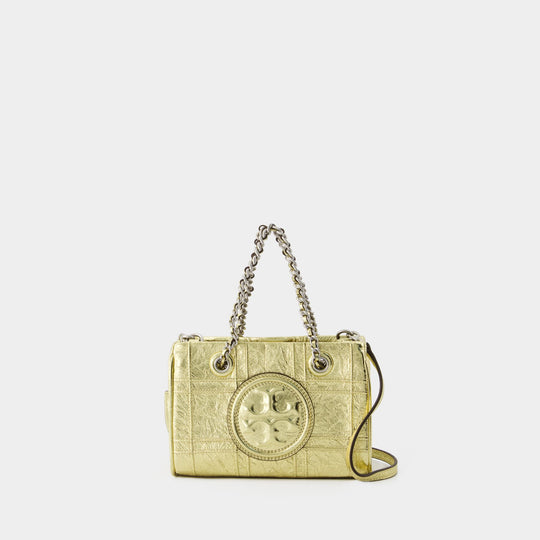 Cabas Fleming Soft Mini - Tory Burch - Cuir - Doré