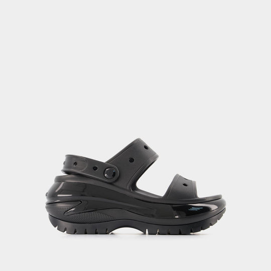 Mules Classiques Mega Crush - Crocs - Noir