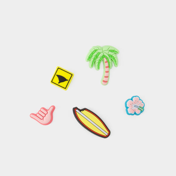 Jibbitz Surfing 5 Pack - Crocs - Synthétique - Multi