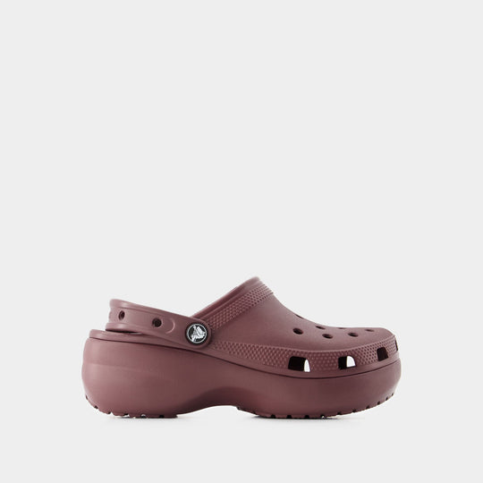 Sandales Classic Platform - Crocs - Thermoplastique - Dark Cherry