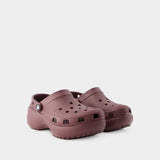 Sandales Classic Platform - Crocs - Thermoplastique - Dark Cherry