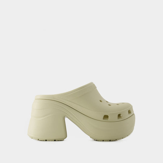 Mules Siren Chain - Crocs - Thermoplastique - Beige