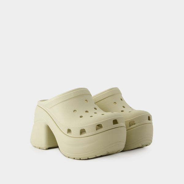 Mules Siren Chain - Crocs - Thermoplastique - Beige