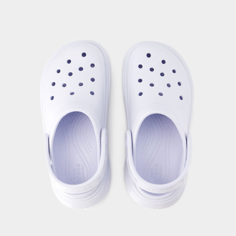Sandales Stomp High Shine - Crocs - Thermoplastique - Blanc