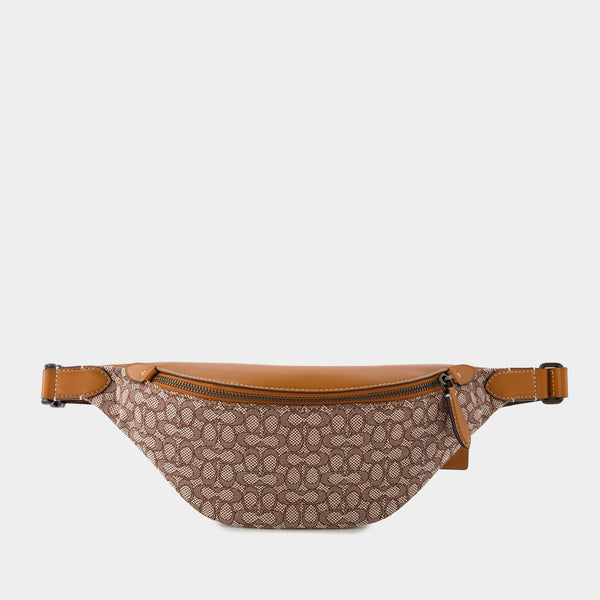 Sac Banane Charter 7 - Coach - Cuir - Cocoa