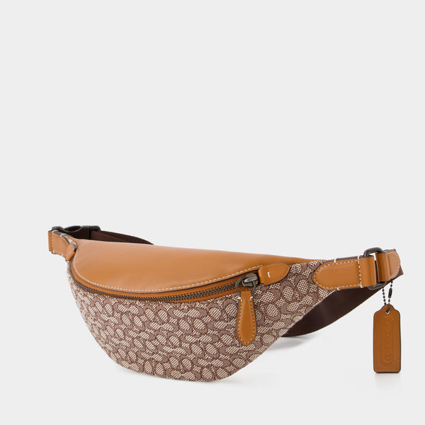 Sac Banane Charter 7 - Coach - Cuir - Cocoa