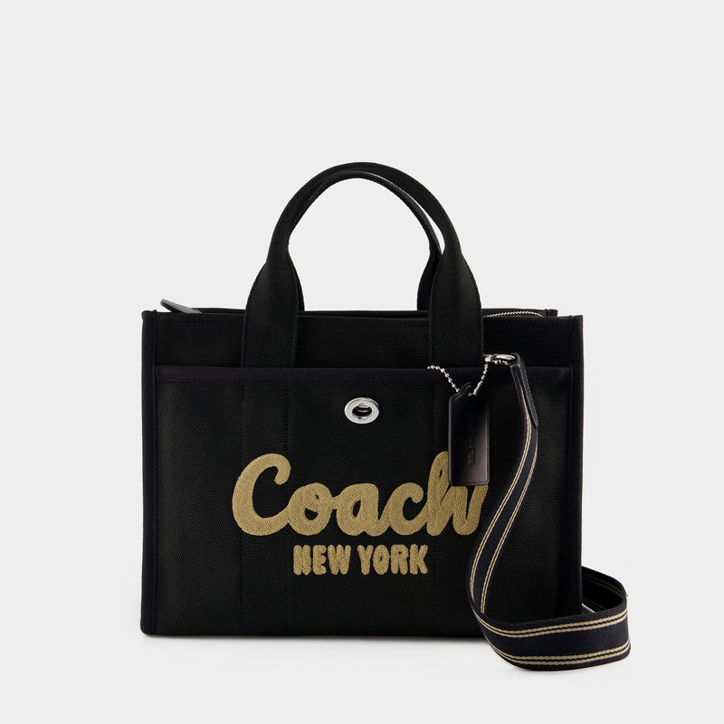 Cabas Cargo - Coach - Toile - Noir