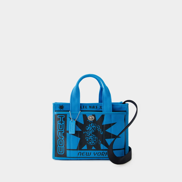 Cabas Cargo 26 Lil Nas X Drop - Coach - Toile - Bleu