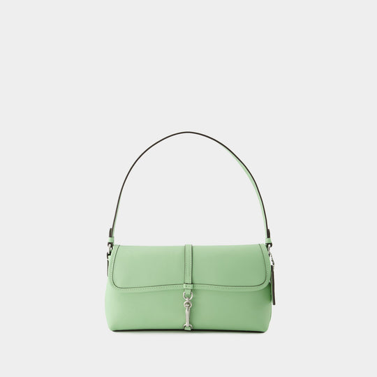 Sac Porté Épaule Hamptons - Coach - Cuir - Vert Pistache