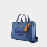 Cabas Cargo Tote - Coach - Toile - Bleu