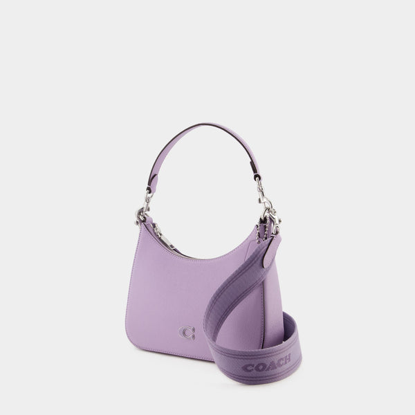 Sac À Bandoulière Hobo - Coach - Cuir - Violet