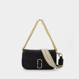 Sac Porte-Épaule The Mini Shoulder Bag en Cuir Noir