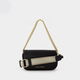 Sac Porte-Épaule The Mini Shoulder Bag en Cuir Noir