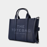 Sac Cabas The Small Tote en Cuir Bleu