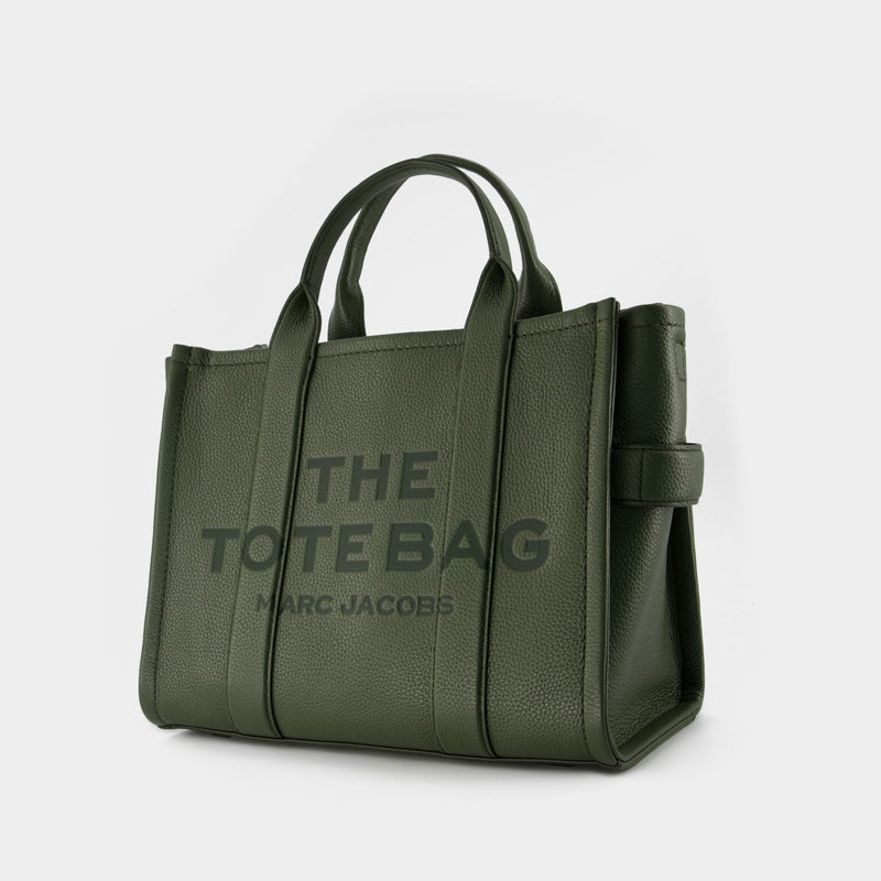 The Small Tote Bag - Marc Jacobs - Cuir - Bronze Green