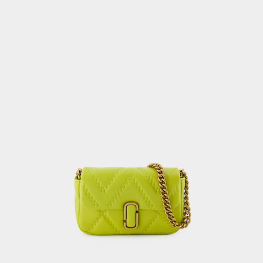 Sac The Mini Shoulder - Marc Jacobs - Cuir - Jaune