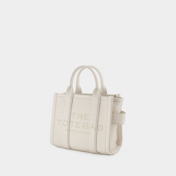The Mini Crossbody Tote  - Marc Jacobs - Cuir - Argent