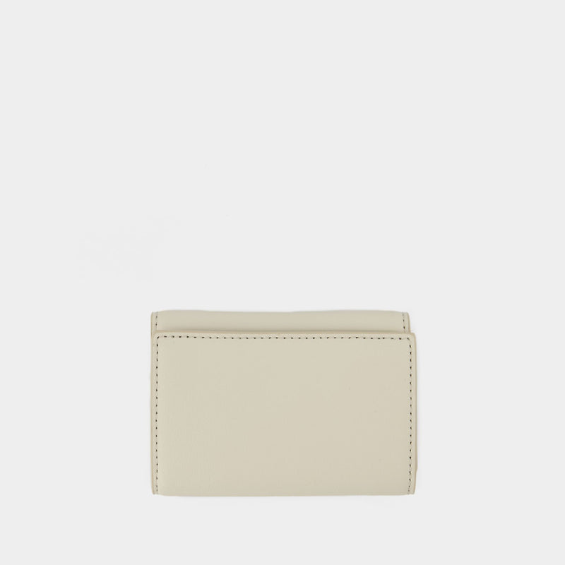 Portefeuille The Trifold - Marc Jacobs - Cuir - Blanc