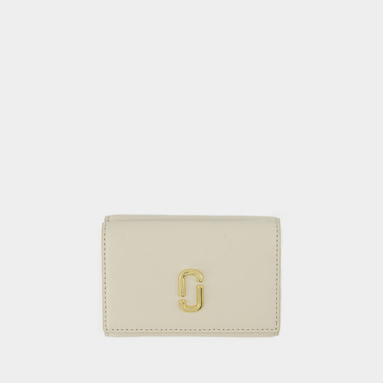 Portefeuille The Trifold - Marc Jacobs - Cuir - Blanc