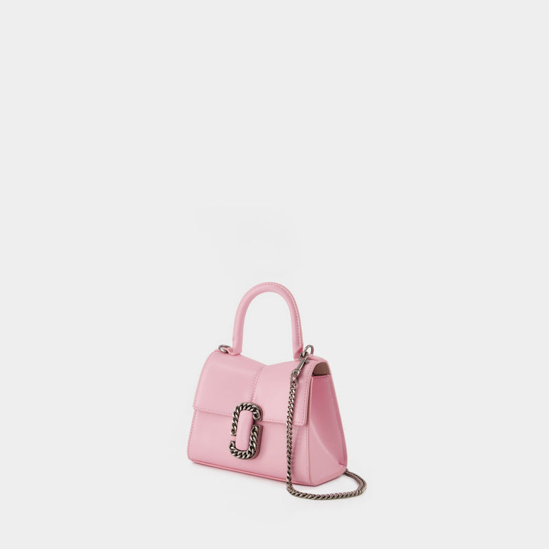 Sac Mini Top Handle - Marc Jacobs - Cuir - Rose