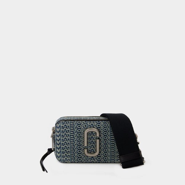 Sac à bandoulière Snapshot - Marc Jacobs - Coton - Bleu