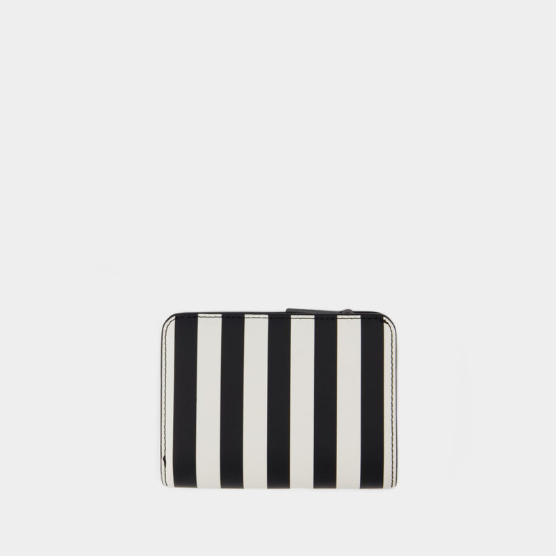 Portefeuille The Mini Compact - Marc Jacobs - Cuir - Noir