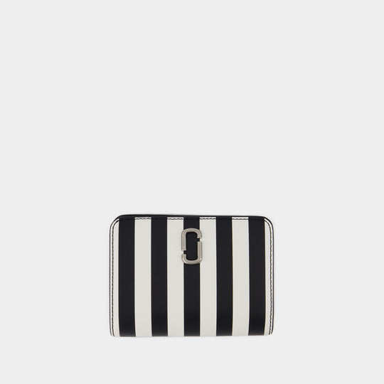 Portefeuille The Mini Compact - Marc Jacobs - Cuir - Noir