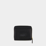 Portefeuille The Mini Compact - Marc Jacobs - Cuir - Noir