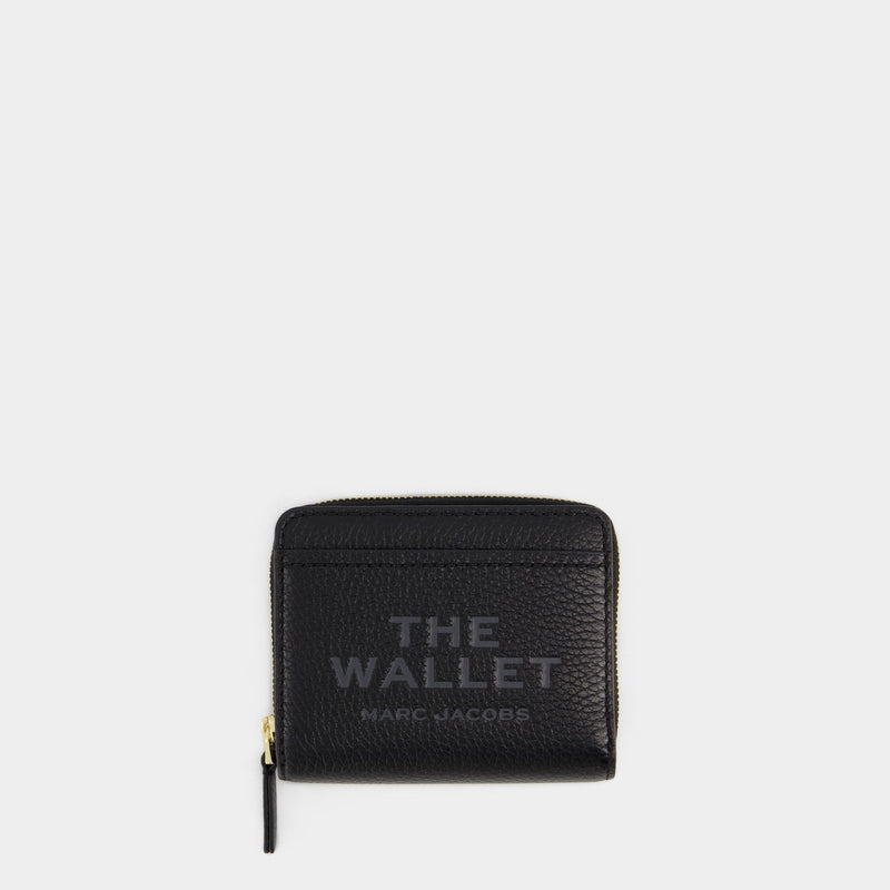 Portefeuille The Mini Compact - Marc Jacobs - Cuir - Noir