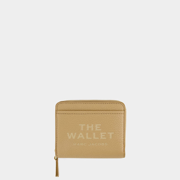 Portefeuille The Mini Compact - Marc Jacobs - Cuir - Marron