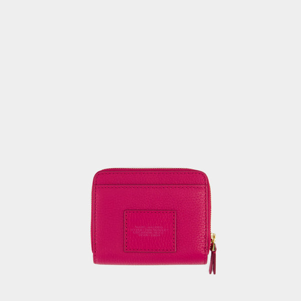 Portefeuille The Mini Compact - Marc Jacobs - Cuir - Rose