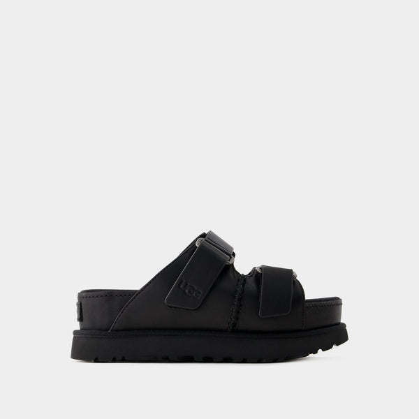 Sandales W Goldenstar Hi - UGG - Cuir - Noir
