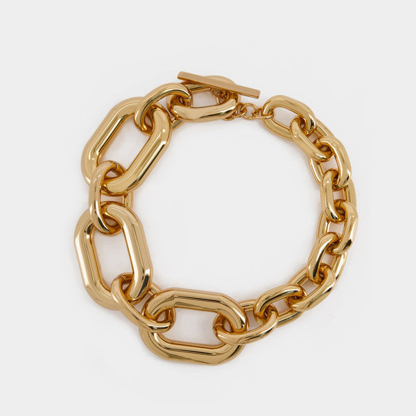 Collier XL Link en Aluminium Doré