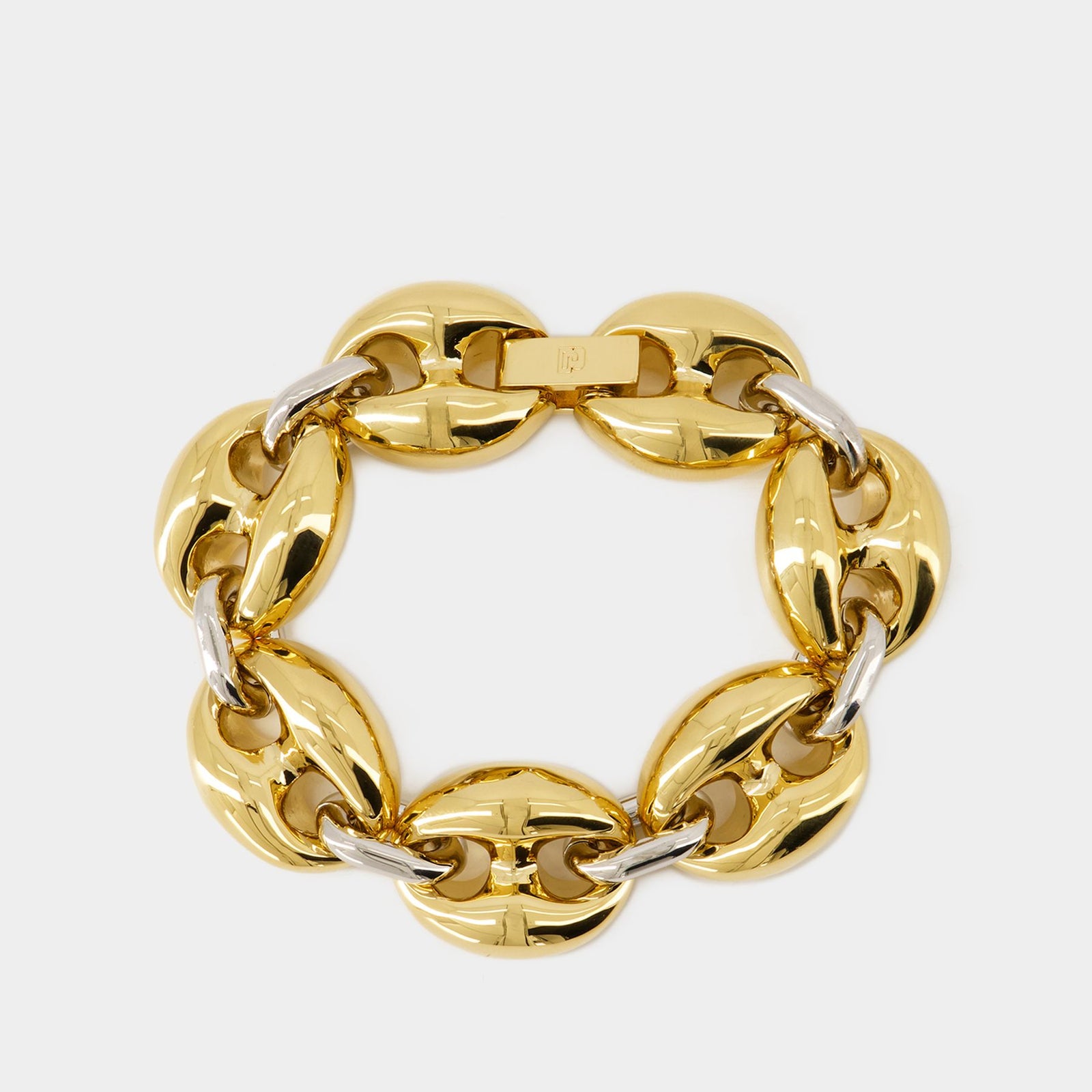 【関税込み】X Eight Bracelet - Rabanne - Aluminum - Gold 3349660984570_MAIN_e0dcb93806_