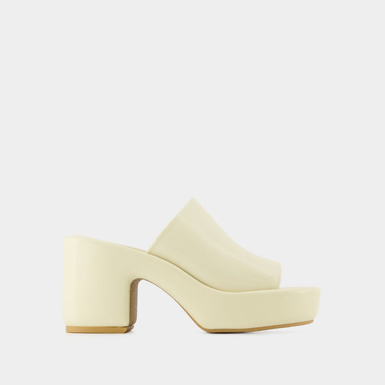 Sandales Dodie - Clergerie - Cuir - Straw Nap