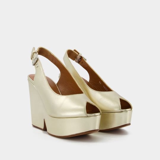 Sandales Dylan9 - Clergerie - Cuir - Strw Metnap