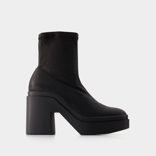 Bottes Ninaa1 - Clergerie - Cuir - Noir