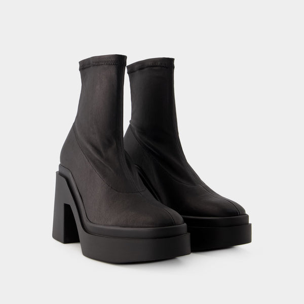 Bottes Ninaa1 - Clergerie - Cuir - Noir