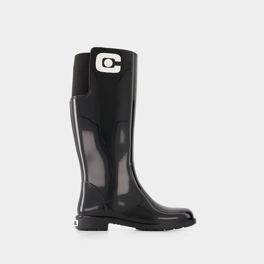 Bottes Tempete - Carel - Pvc - Noir