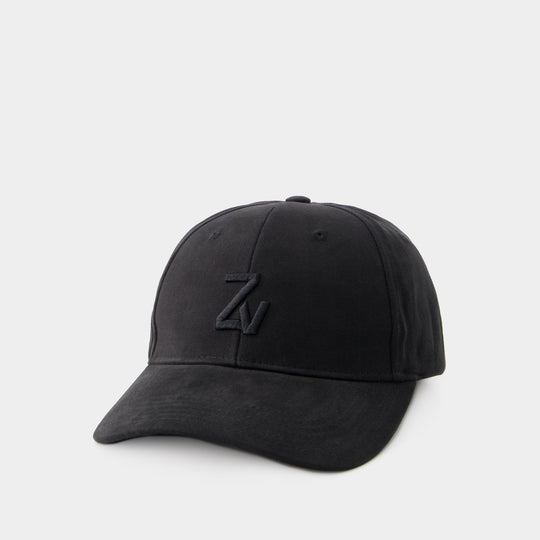 Casquette Klelia ZV Initiale - Zadig & Voltaire - Coton - Noir