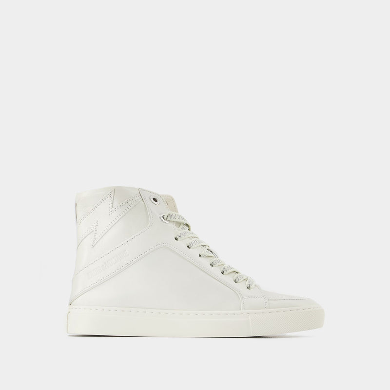 Sneakers High Flash - Zadig & Voltaire - Cuir - Flash