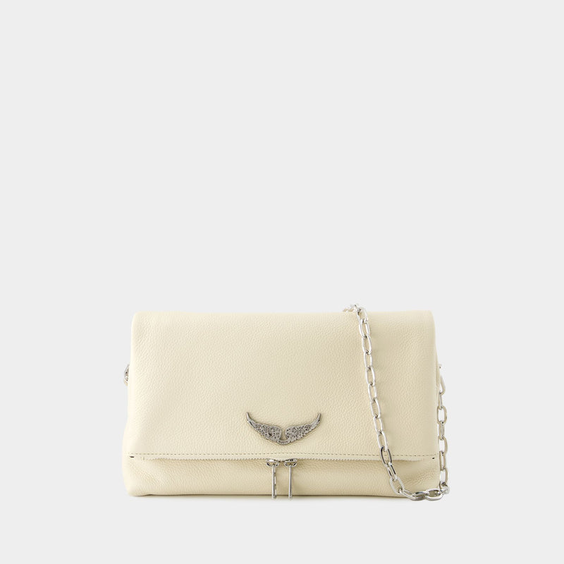 Sac Rocky Swing Your Wings - Zadig & Voltaire - Cuir - Beige