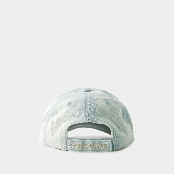 Casquette Klelia Rock - Zadig & Voltaire - Denim - Bleu