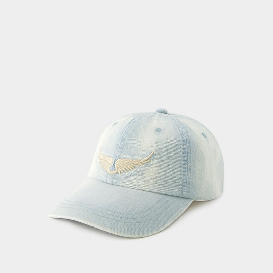Casquette Klelia Rock - Zadig & Voltaire - Denim - Bleu