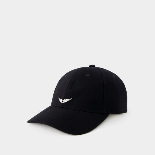 Casquette Cecilia - Zadig & Voltaire - Coton - Noir
