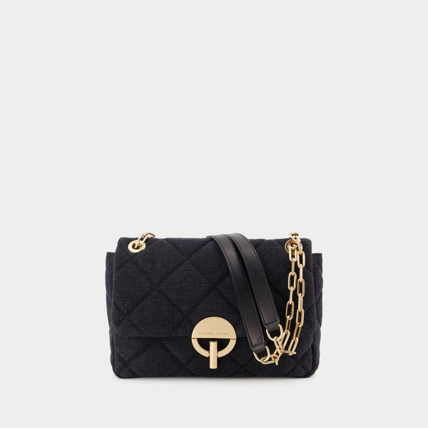 Sac à Bandoulière Moon Mm - Vanessa Bruno - Cuir - Noir