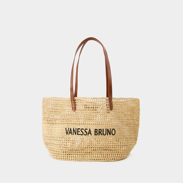 Cabas Panier - Vanessa Bruno - Raphia - Beige