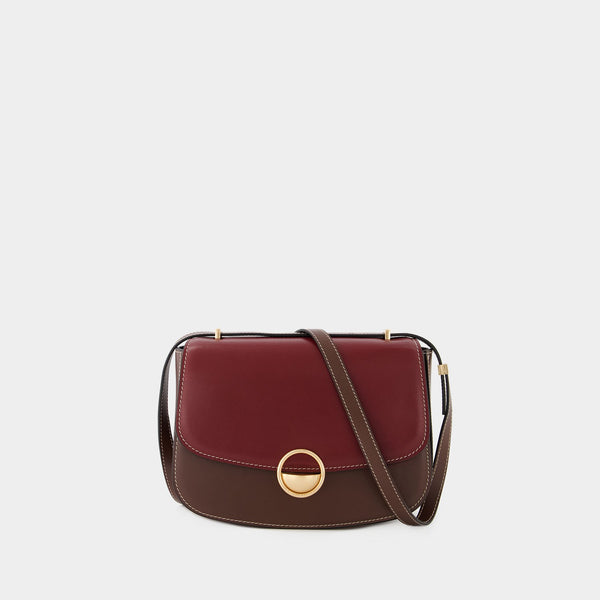Sac à Rabat - Vanessa Bruno - Cuir - Bordeaux