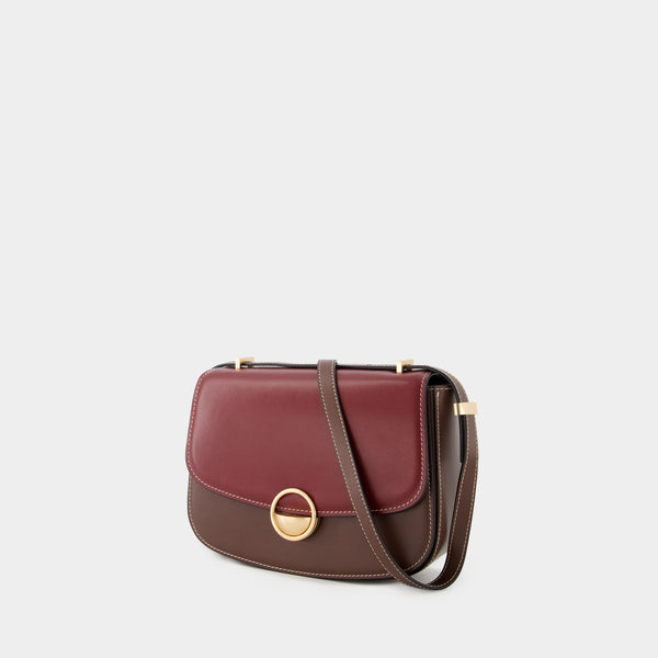 Sac à Rabat - Vanessa Bruno - Cuir - Bordeaux